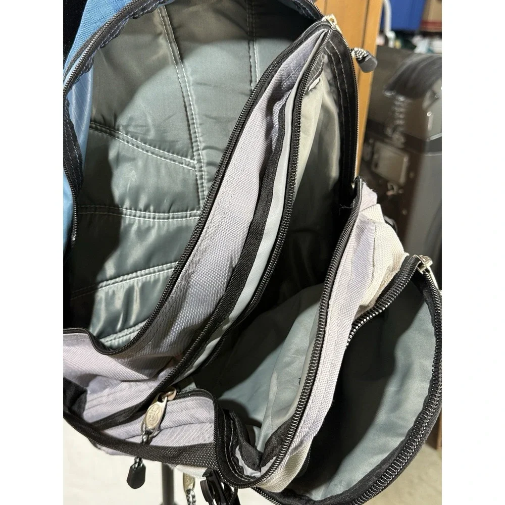 TETON SPORTS HIKING Backpack Blue/Grey Adjustable Suspension Strap System